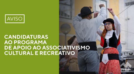 Período de candidaturas a apoio financeiro para associações culturais e recreativas vai até 20 de setembro