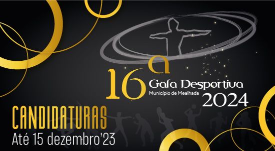 16.ª Gala Desportiva do Município da Mealhada - Candidaturas até 15 de dezembro